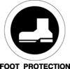 Foot Protection Clip Art